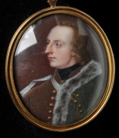 Lot 75 - Continental School (c.1800) A miniature bust...