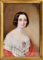 Lot 76 - 19th Century British School A miniature...