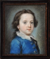 Lot 93 - British School (c.1800) A bust portrait of a...