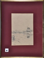 Lot 101 - George Edward Horton (1859-1950) ''In Holland''...