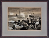 Lot 138 - William Barnes Wollen (1857-1936) ''Boulogne''...