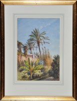 Lot 160 - Gabriel Carrelli (Italian 1810-1892) ''Menton''...