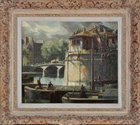 Lot 217 - Charles Ernest Cundall (1890-1971) ''Old Paris'...