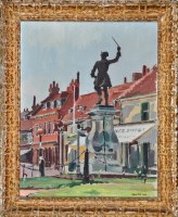 Lot 228 - Clifford Hall (1904-1973) A municipal statue...
