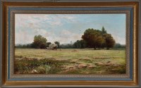 Lot 286 - Henry John Kinnaird (fl.1880-1920) A hay cart...