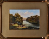 Lot 288 - Edward Train (1801-1866) An angler and other...