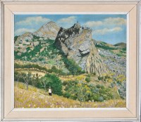 Lot 291 - Christopher Hall (b. 1920) ''Pescosansonesco''...