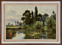 Lot 303 - Richard William Halfnight (1855-1925) Lilies...