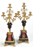 Lot 980 - A pair of early 20th Century giltmetal and...