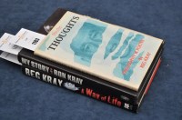 Lot 1183 - Kray (Reg) Thoughts, Philosophy & Poetry, 8vo,...