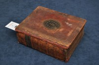 Lot 1191 - The Holy Bible, 4to, old morocco gilt, black...