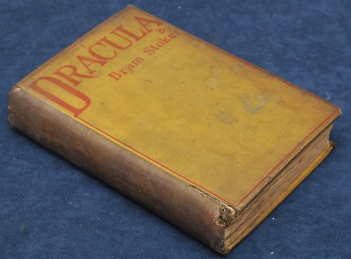 Lot 1207 - Stoker (Bram) Dracula, 8vo, original yellow...