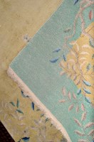 Lot 1265 - A mid 20th Century Chinese carpet, the yellow...