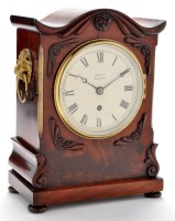 Lot 1287 - Volk, Brighton: a Victorian mahogany bracket...