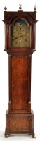 Lot 1290 - Donisthorpe, Birmingham: an oak longcase clock,...