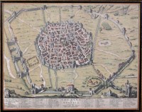 Lot 3 - 17th Century Italian School A PLAN OF THE...