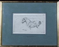 Lot 10 - Sir Alfred James Munnings, KCVO, PRA...