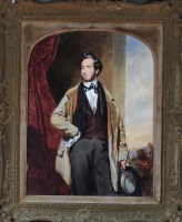 Lot 62 - 19th Century English School A THREE-QUARTER...