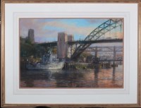 Lot 102 - Walter Holmes (b.1936-) GATESHEAD QUAYSIDE AND...