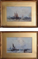 Lot 111 - Frank Rousse (fl.1895-1917) FISHERMEN AND...