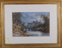 Lot 139 - James Burrell Smith (1822-1897) ALNWICK CASTLE...