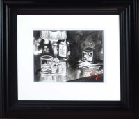 Lot 153 - Fabian Perez (Argentinean b.1967-) A BOTTLE OF...