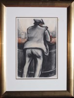 Lot 159 - Norman Stansfield Cornish (b.1919-) ''MAN AT...