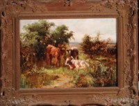 Lot 198 - John Falconar Slater (1857-1937) THREE CALVES...