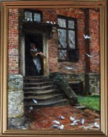 Lot 216 - Ellen Clacy (fl.1870-1895) A YOUNG WOMAN AT...