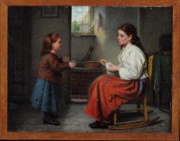 Lot 219 - John William Haynes (1836-1908) ''WINDING WOOL'...