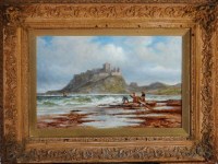 Lot 241 - E*** Ellis (19th Century) THREE MEN SALVAGING...