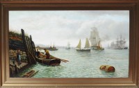 Lot 242 - Bernard Benedict Hemy (1845-1913) ''THE SALMON...