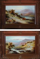 Lot 260 - J*** Barcley (19th Century British School)...
