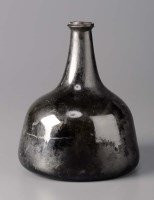 Lot 272 - An 18th Century green glass mallet-shaped...