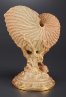 Lot 283 - Royal Worcester: a blush ground and parcel...