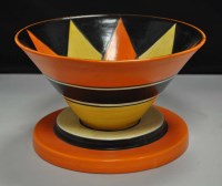 Lot 287 - Clarice Cliff: an original Bizarre pattern...