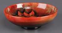 Lot 304 - Walter Moorcroft: a flambé Clematis pattern...