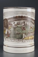 Lot 343 - A Creamware frog mug, probably by Nicholas...