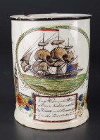 Lot 365 - Dawson, Low Ford, Sunderland: a Creamware...