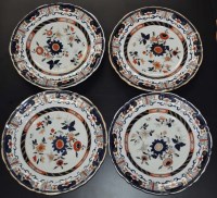 Lot 409 - Sixteen Masons Ironstone plates, typically...