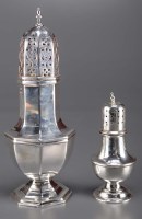 Lot 524 - A George V caster, by Viners, Sheffield 1933,...