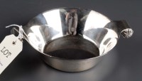 Lot 529 - A George VI two-handled christening bowl, by...