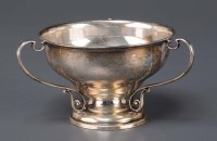 Lot 539 - A George V three-handled bon bon dish, by...