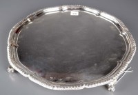 Lot 579 - An Elizabeth II salver, by Viners, Sheffield...