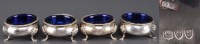 Lot 625 - Four Victorian table salts, by George Maudsley...