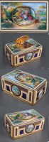 Lot 717 - A Swiss gilt metal and enamel ''Singing Bird''...