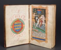 Lot 958 - Book of Hours, use of Rome. Heures a lusaige...