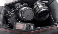 Lot 1179 - A Minolta SRT101b camera with a MC 58mm f1.2...