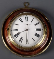 Lot 1266 - A mahogany and brass bound mahogany sedan...