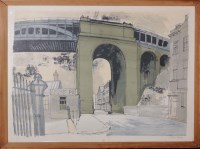 Lot 18 - Richard Bawden (1936-) ''ROBERT STEPHENSON'S...